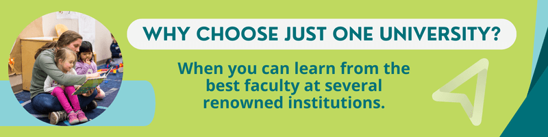 Why choose one university when you can learn from faculty at multiple universities through IDEA.